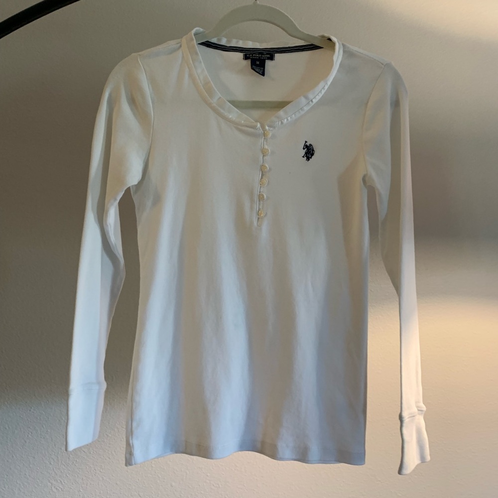 Ralph Lauren long sleeve polo shirt medium